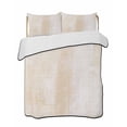thumbnail image 1 of Beige Summer Quilt Set Twin Size,Soft Quilted Bedding Set with 2 Pillow Shams,Retro Oil Painting Modern Abstract Art Aesthetics Lightweight All Season Bedspread Coverlet for Bedroom 68"x86", 1 of 6