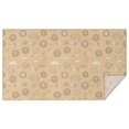 thumbnail image 1 of Beige Sun Moon Cloud Star Pattern Rectangle Tablecloth 60"x102",Waterproof Polyester Rectangle Table Cloth, Wipeable Spillproof Polyester Tablecloth for Dining, Camping, Indoor and Outdoor, 1 of 6