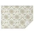 thumbnail image 1 of Beige Sun Moon Cloud Star Pattern Rectangle Tablecloth 60"x84",Waterproof Polyester Rectangle Table Cloth, Wipeable Spillproof Polyester Tablecloth for Dining, Camping, Indoor and Outdoor, 1 of 5