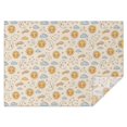 thumbnail image 1 of Beige Sun Moon Cloud Star Pattern Rectangle Tablecloth 60"x84",Waterproof Polyester Rectangle Table Cloth, Wipeable Spillproof Polyester Tablecloth for Dining, Camping, Indoor and Outdoor, 1 of 5