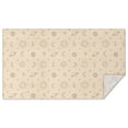 thumbnail image 1 of Beige Sun Moon Planet Star Pattern Rectangle Tablecloth 60"x102",Waterproof Polyester Rectangle Table Cloth, Wipeable Spillproof Polyester Tablecloth for Dining, Camping, Indoor and Outdoor, 1 of 6