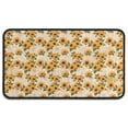 thumbnail image 1 of Beige Sunflower Cluster Pattern Door Rugs,Washable Non Slip Door Mats Indoor,Decorative Door Mats,Entry Mat Indoor for Entrance,Bedroom,Kitchen,Bathroom,30"x17", 1 of 6