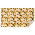 thumbnail image 1 of Beige Sunflower Cluster Pattern Rectangle Tablecloth 60"x102",Waterproof Polyester Rectangle Table Cloth, Wipeable Spillproof Polyester Tablecloth for Dining, Camping, Indoor and Outdoor, 1 of 6