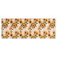 thumbnail image 1 of Beige Sunflower Pattern Kitchen Rug Mat,Kitchen Runner Rugs Non Skid Washable,Decorative Kitchen Floor Mats for Kitchen,Sink,Laundry,17"X47", 1 of 5