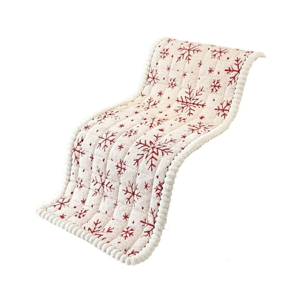 Beige Thick Flannel Sofa Cushion, Non-Slip Pet-Friendly Seat Cover