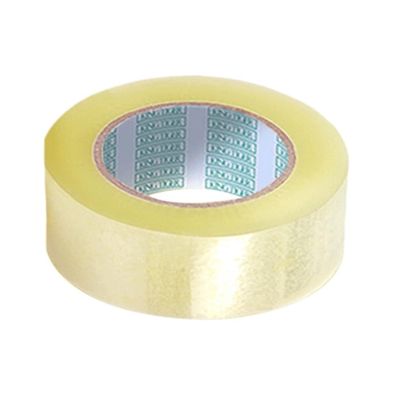 Beige Thickened Sealing Tape, Large Roll Packaging Tape Strong Adhesion Tear-Resistant Weatherproof for Moving & Household/Commercial Use