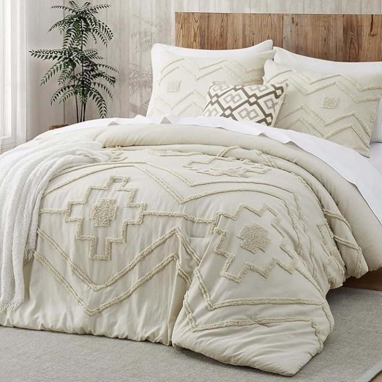 Cover Duvet Nilo Azul/Beige  290 x 260 cm