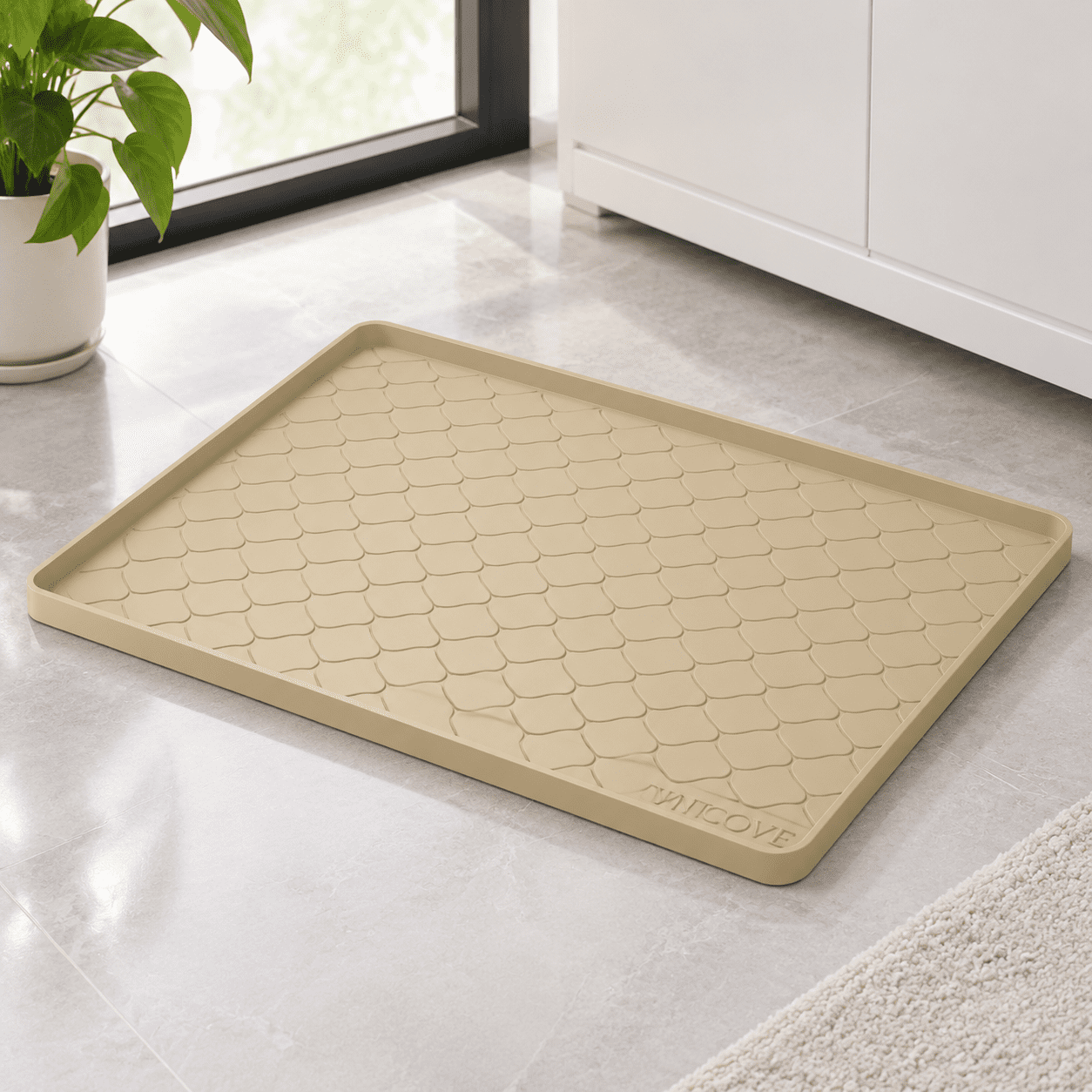 Beige Under Sink Mat 19