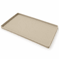Beige Under Sink Mat 28'' x 19'' x 1'' Heavy Duty Waterproof Silicone ...