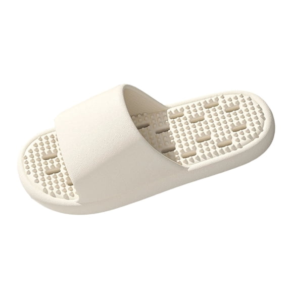 Beige Unisex Slip-On Water Shoes Breathable Quick Dry Outdoor Beach Summer Spring Comfortable Slippers Drainage