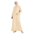 thumbnail image 1 of Beige - Unlined - Modest Dress - Refka, 1 of 5