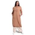 thumbnail image 1 of Beige - Unlined - Plus Size Topcoat - Alia, 1 of 3