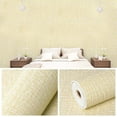 thumbnail image 1 of Beige Wall Paper Decorative Wallpaper Scrubbed Wall Wallpaper Removable Peel & Stick Wall Wallpaper Self Adhesive Bedroom Warm Decorative Wallpaper 19.6x110 In, 1 of 5