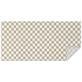 thumbnail image 1 of Beige and White Checkerboard Pattern Rectangle Tablecloth 60"x120",Waterproof Polyester Rectangle Table Cloth, Wipeable Spillproof Polyester Tablecloth for Dining, Camping, Indoor and Outdoor, 1 of 6
