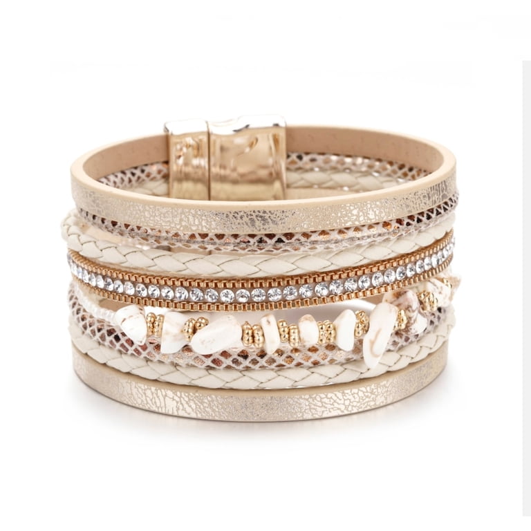 Classic white leather bangle Designer Classic Luxury Bracelets Bangle Letter Leather 17  main image 2