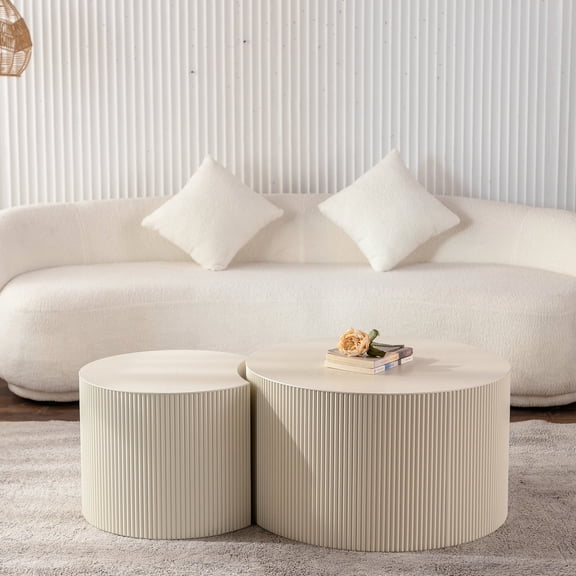 Beige + White Look / Main Living Area / Pre - Assembled Convenience