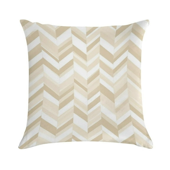 Beige And White Modern Art Geometric Pillow Covers,Beige And White Modern Art Geometric Throw Pillow Covers 18"×18" ,Living Room Sofa Couch Pillow Covers,Decorative Pillow Covers