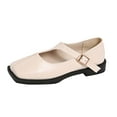 thumbnail image 1 of Beige Women Loafers With A Unique Design For A Stylish And Practical Everyday Wear, 1 of 9