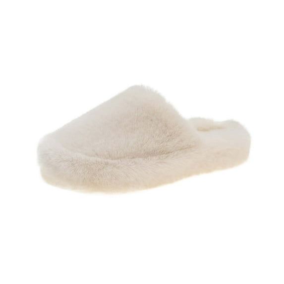 Beige Women’S Cozy Indoor Slippers, Closed-Toe With Soft Sole For Maximum Comfort And Warmth