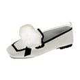 thumbnail image 1 of Beige Women'S Slip-On Flats With Soft Pom Pom Detail, Breathable Mesh Design, Lightweight And Comfortable For Everyday Use, 1 of 9