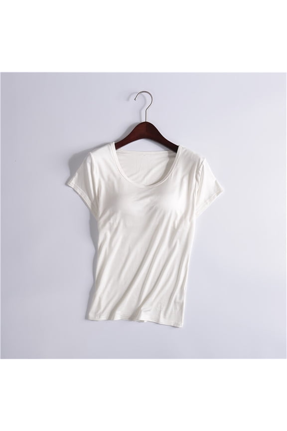 Beige Womens Blouses Yoga Gym Tops Workout Tank Tops Strap Padded Undershirts Cotton Camisole Vest Top Seamless Sleeping Vest Bra Top Blouses for Women Dressy Casual