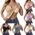 thumbnail image 1 of Beige Womens Tank Tops with Built in Bras modal Padded Camisole Adjustable Spaghetti Strap Summer Basic Sleepwear Workout Cami Top Womens Tops L, 1 of 4