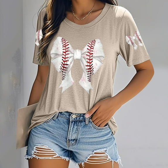 Beige Womens Tops Baseball Shirt Women Baseball Mom Tank Tops Graphic Tee Cute Workout T Shirts Casual Summer Sleeveless Vest Shirts for Women