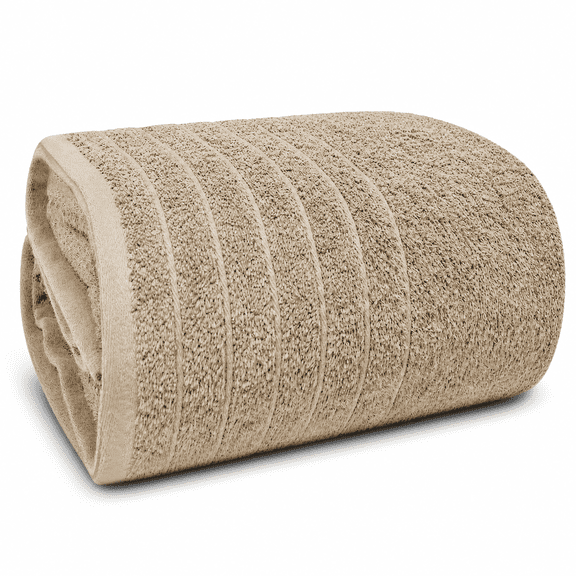 Beige X Large Bath Sheet 40 x 80 Inches