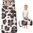 thumbnail image 1 of Beige and Black Of Leopard Print Toddler Nap Mats for Kids Preschool,Sleeping Mat Bag or Kids,Toddler Sleeping Bag,Toddler Nap Mat or Daycare, 1 of 6