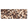 thumbnail image 1 of Beige and Brown Leopard Pattern Kitchen Rug Mat,Kitchen Runner Rugs Non Skid Washable,Decorative Kitchen Floor Mats for Kitchen,Sink,Laundry,17"X47", 1 of 5