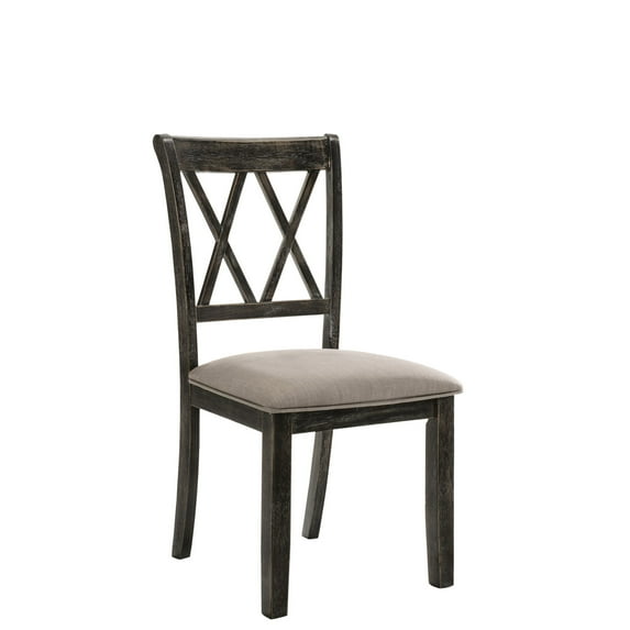 Wood Apron & Turned Legs - Traditional Style - Indoor Seating - Quality Side Chairs (Set of 2)