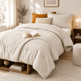 Beige/xlforter Set All Season Ultra Soft Down Alternative Bedding - 2 ...