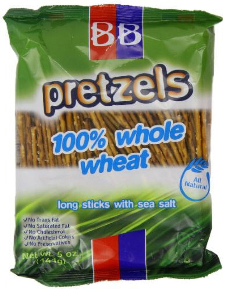 100 whole wheat pretzels