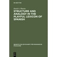 thumbnail image 1 of Beihefte Zur Zeitschrift FÃ¼r Romanische Structure and Analogy in the Playful Lexicon of Spanish, Book 210, (Hardcover), 1 of 1