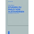 thumbnail image 1 of Beihefte Zur Zeitschrift FÃ¼r die Alttest Studien Zu Philo Von Alexandrien, Book 501, (Hardcover), 1 of 1