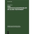 thumbnail image 1 of Beihefte Zur Zeitschrift FÃ¼r die Alttest Das Verstockungsproblem Im Alten Testament: Eine FrÃ¶mmigkeitsgeschichtliche Untersuchung, Book 74, (Hardcover), 1 of 1