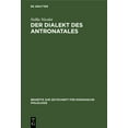 thumbnail image 1 of Beihefte Zur Zeitschrift FÃ¼r Romanische Der Dialekt Des Antronatales: Lautlehre, Formenlehre, Texte, Glossar, Book 79, (Hardcover), 1 of 1