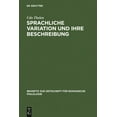 thumbnail image 1 of Beihefte Zur Zeitschrift FÃ¼r Romanische  Sprachliche Variation und ihre Beschreibung, Book 294, (Hardcover), 1 of 1