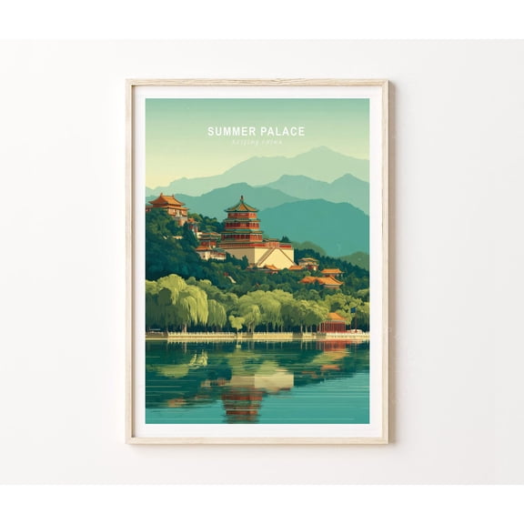 Beijing China Summer Palace Wall Art Home Decor