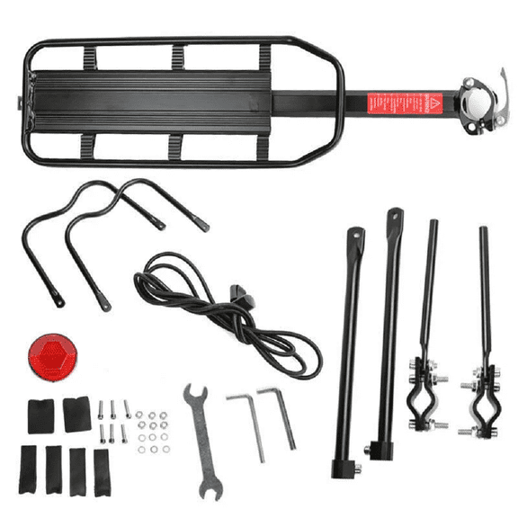 Beiled Bike Rear Carrier Rack Mountain Road Bicycle Bracket Cycle Luggage Cargo Holder