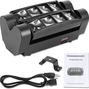 Beiled LED Mini 3W Beam Shaking Spider Light Disco Stage Light, 4 Lighting Modes