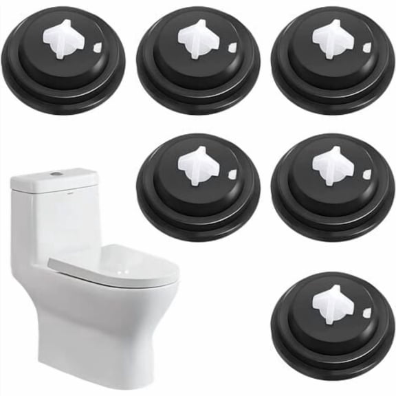 Beilin Valve Diaphragm Washers, 6 Pcs Faucet Float Valves, Toilet Flush Seal, Replacement Rubber Diaphragm Washers for