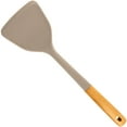thumbnail image 1 of Beille 1pc Beech Wood and Silicone Spatula Kitchen Utensils Baking Supplies Home Essentials Grey, 1 of 8