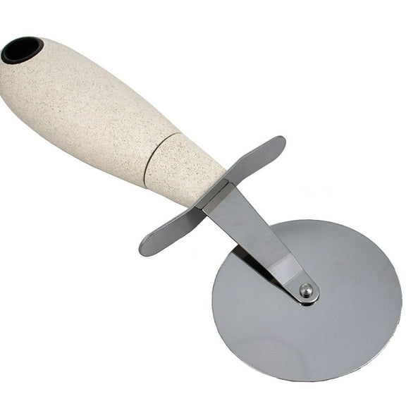 Beille Kitchen Pizza Cutter Stainless Steel Wheat Straw