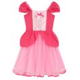 thumbnail image 1 of Beilxfa Princess Fancy Tulle Dress For Toddler Girls Bubble Sleeve Tutu Dress Birthday Halloween Christmas Party Dresses 2-7Y, 1 of 5