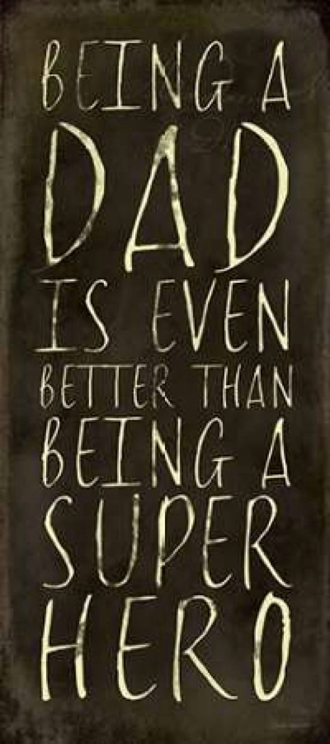 Being A Dad Canvas Art - Stephanie Marrott (10 x 20)