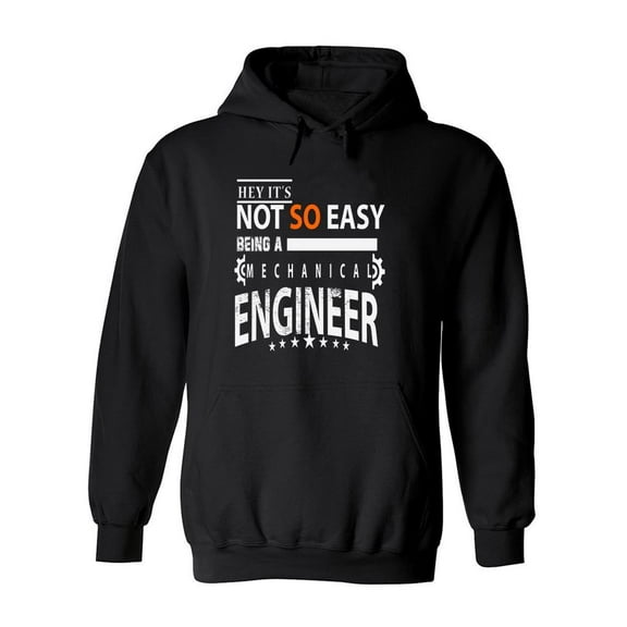 Being A Mechanical Engineer Hoodie Men -Image by Shutterstock, Male Medium
