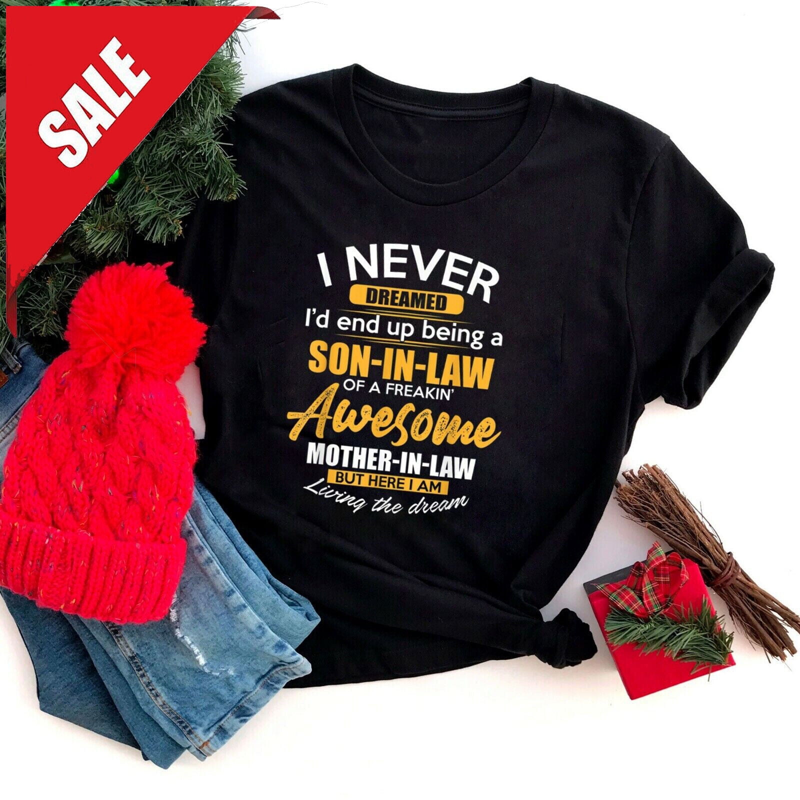 Being A SonInLaw Of Awesome Funny Mother Of The Groom TShirt