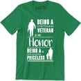thumbnail image 1 of Being A Vietnam Veteran Is an Honor Being A Grandpa Priceless Men T-Shirt, 1 of 4