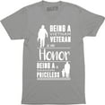 thumbnail image 1 of Being A Vietnam Veteran Is an Honor Being A Grandpa Priceless Men T-Shirt, 1 of 4